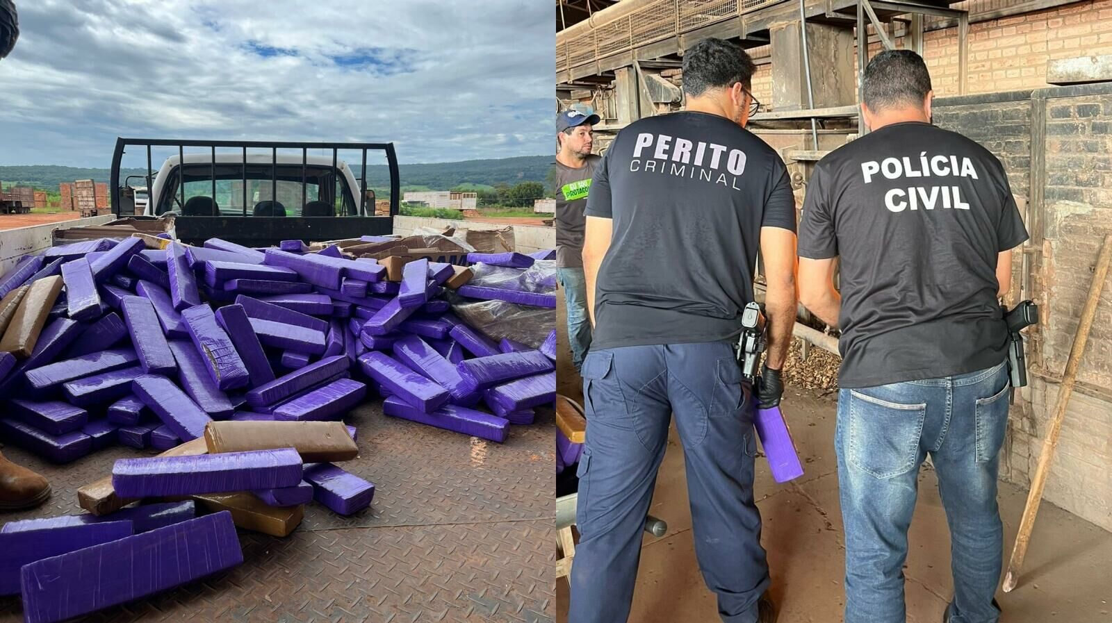 Imagem de compartilhamento para o artigo Polícia Civil incinera mais de meia tonelada de drogas apreendidas em Rio Verde de Mato Grosso da MS Todo dia